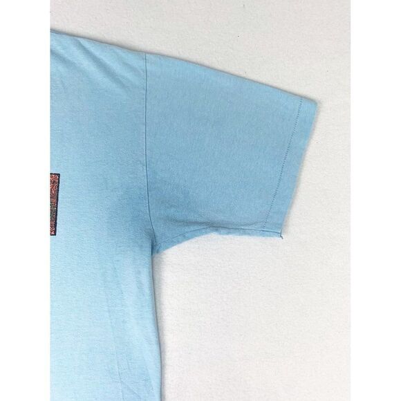 Vintage Maui and Sons T-shirt XL Blue Surf Beach Skate Single Stitch - Picture 6 of 10